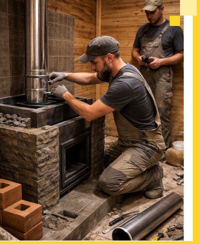 Изготовление и установка банных печей под ключ в Краснокаменске