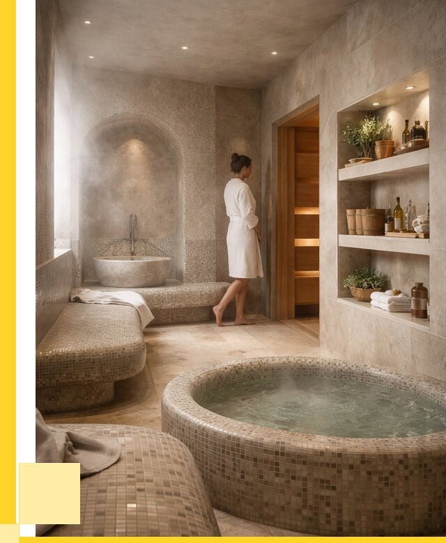 Строительство бани с хамамом в Краснокаменске от 766575 р. | ЭриданКсн