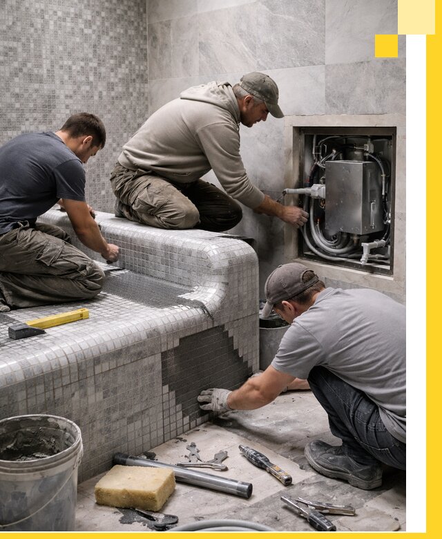 Проекты хамамов под ключ в Краснокаменске и дизайн и строительство