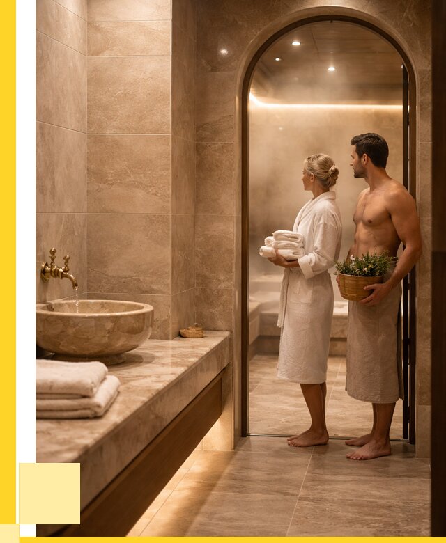 Проект и монтаж сауны и хамама в Краснокаменске от 357735 р., ЭриданКсн