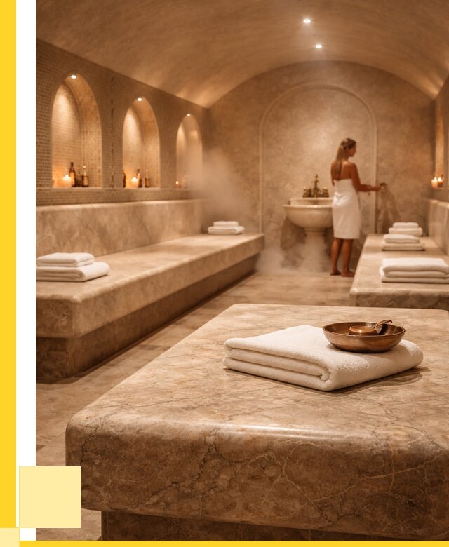 Лежаки для хамама в Краснокаменске под ключ от 35774 р. | ЭриданКсн