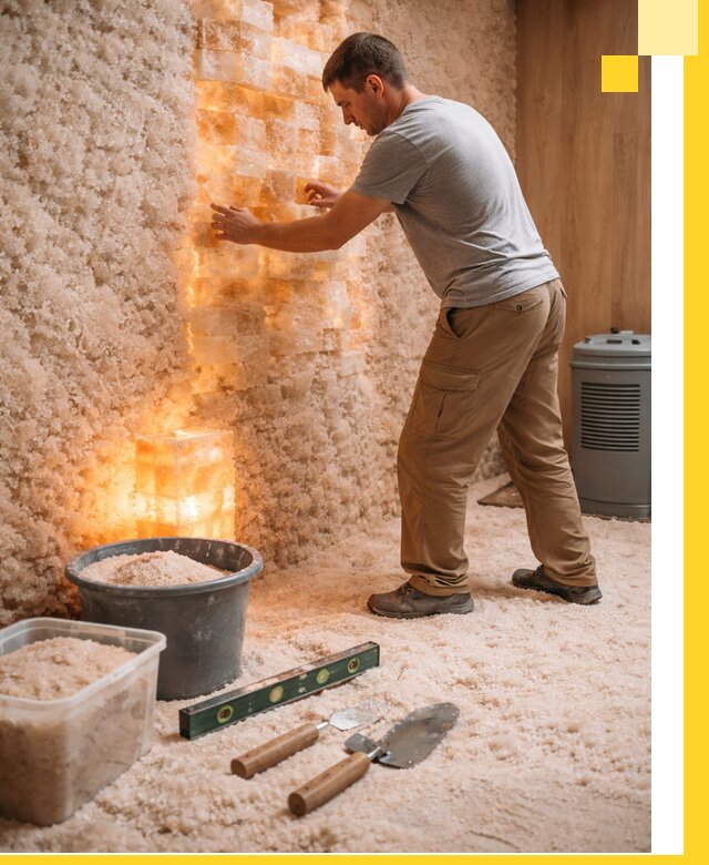 Проектирование и монтаж соляных комнат в Краснокаменске под ключ